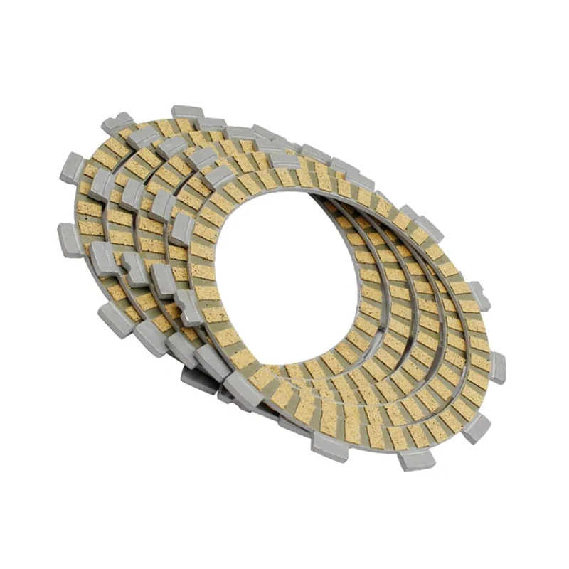 5PCS Motorcycle Engine Parts Clutch Friction Plates Kit For SUZUKI RG80C RM80 RC11 RC12A TS80X RM85 DR125SM TS125ER  TS1252