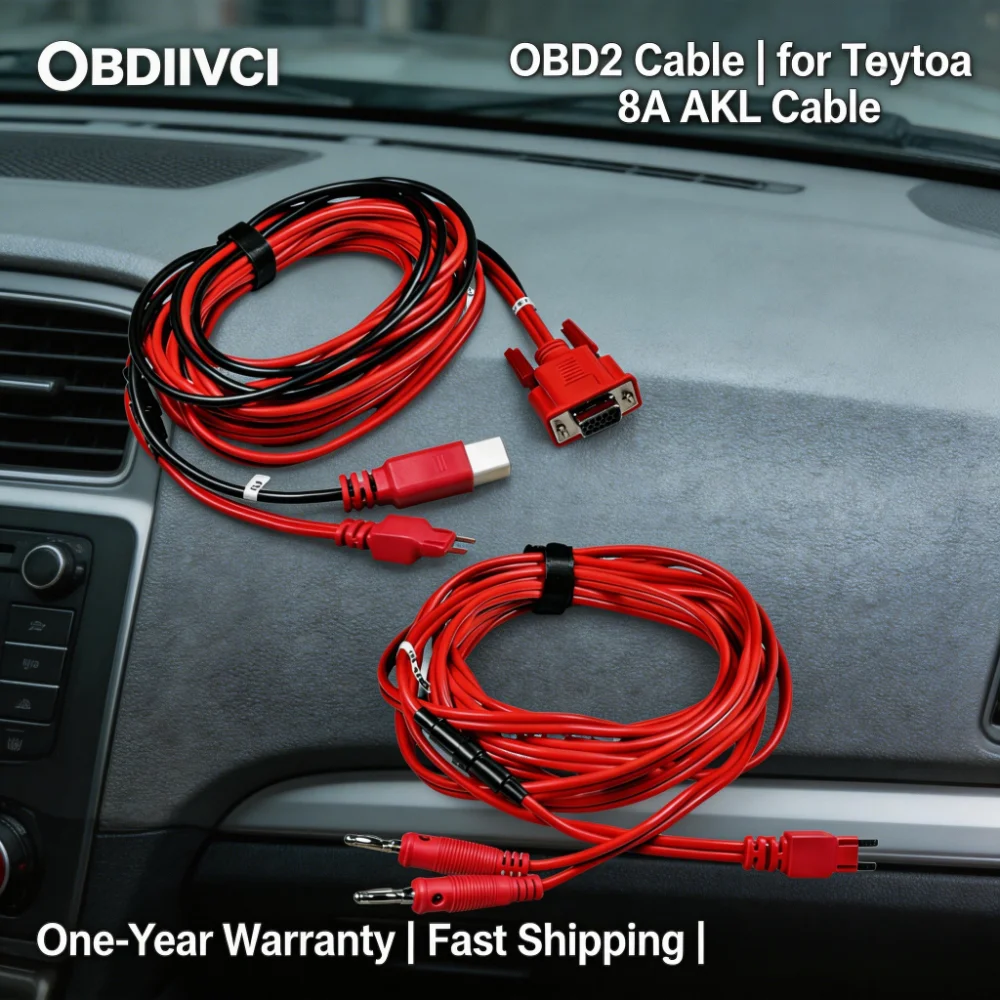 

Кабель 8A AKL для Toyota (для ключей без чипа, при полной утере всех ключей), адаптер, совместимый с APB112, G-Box2, G-BOX3, GBOX, диагностический кабель для автомобилей Autel