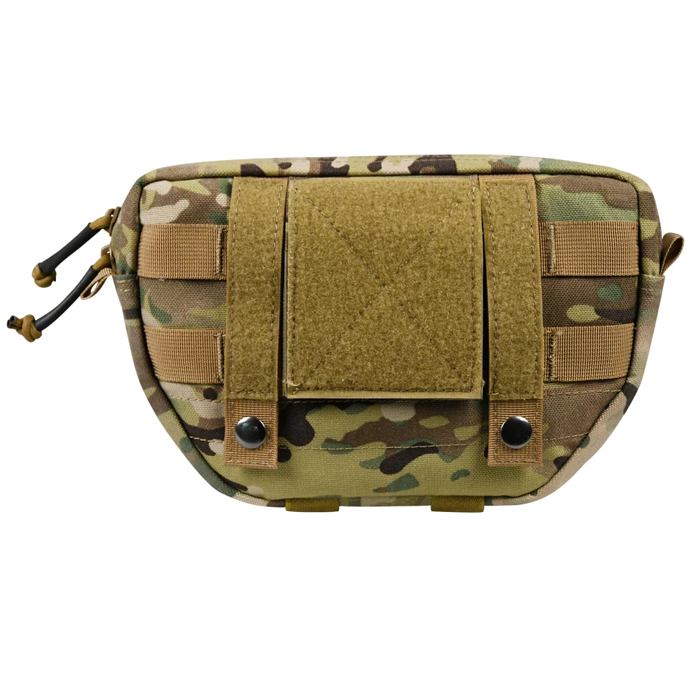 Tactical Molle Dump Pouch for Tactical EDC Bag Utility Tool Admin Pouch Tactical Vest Chest Waist Pack Utility Tool Admin Pouch