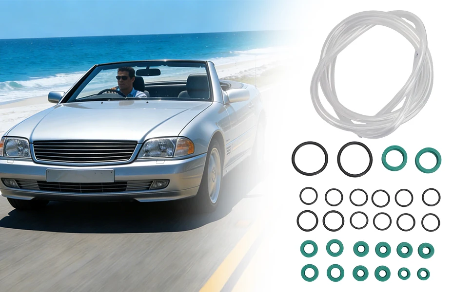 Hydraulischer Umbausatz für Softtop-Dachzylinder-Dichtung zur Reparatur und Wiederherstellung für Mercedes Benz SL R129 300SL SL280 SL320 SL500 SL600 – Detail 5