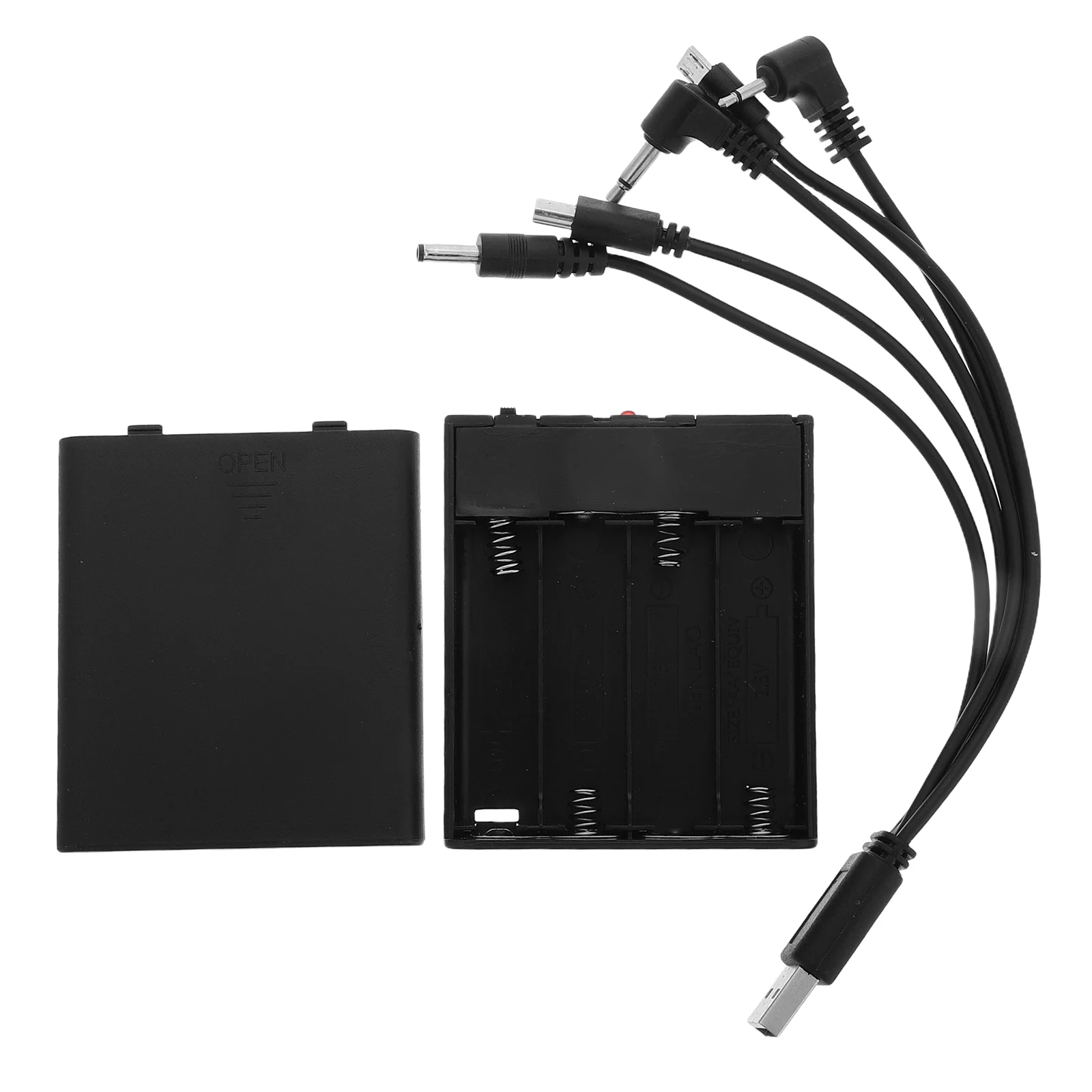 

Portable Box Safe Box Power Backup Emergency External DC Power Supply Multi-Output Power Adapter for Various DC Equipme