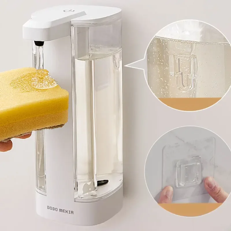 

500 мл дозатор мыла автоматический датчик кухонный дезинфицирующее средство для рук кухонные принадлежности дозатор мыла автоматический дозатор чашек