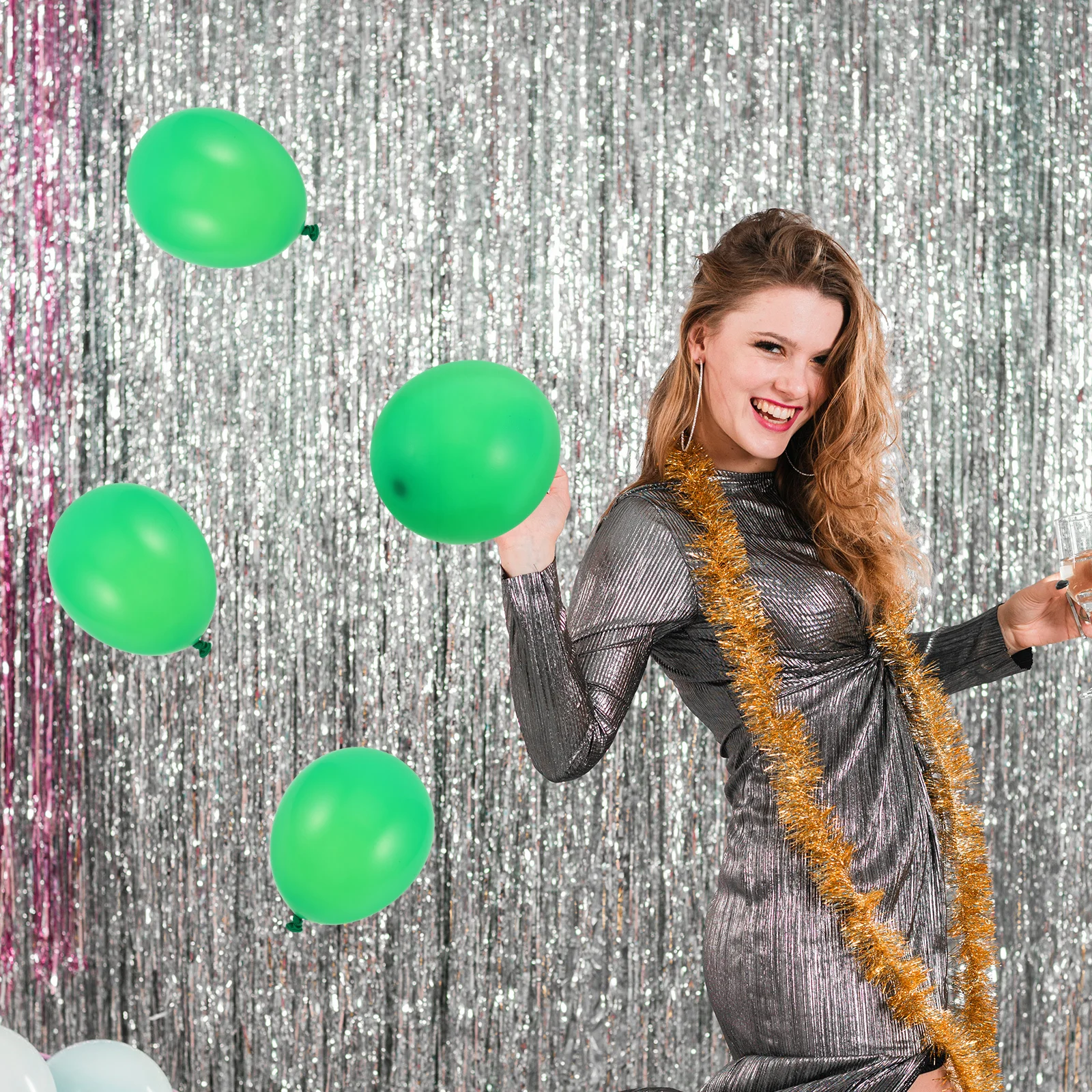 

50Pcs St Patrick Latex Balloons Party Decor Shamrock Themed Festival Indoor Celebration Supplies Balloon