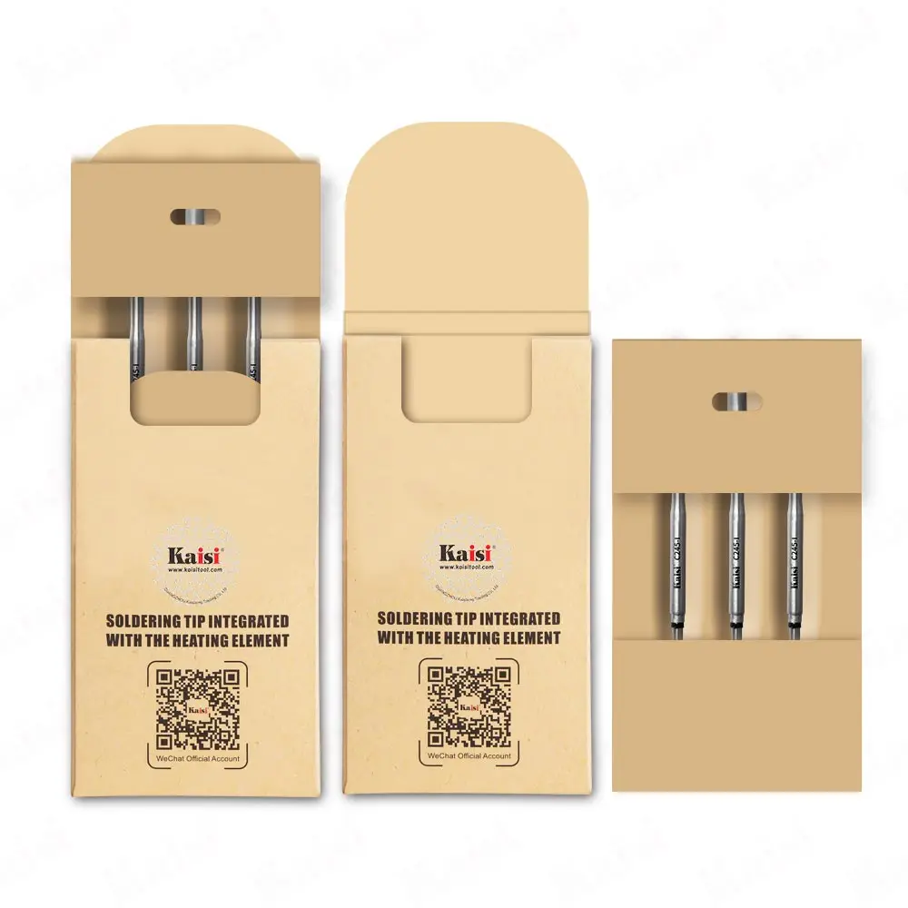 Kaisi C115 C210 C245 Soldering Iron Tips Lead Free Compatible Sugon Aifen Maant GVM Oss Sunshine Soldering Station Handle