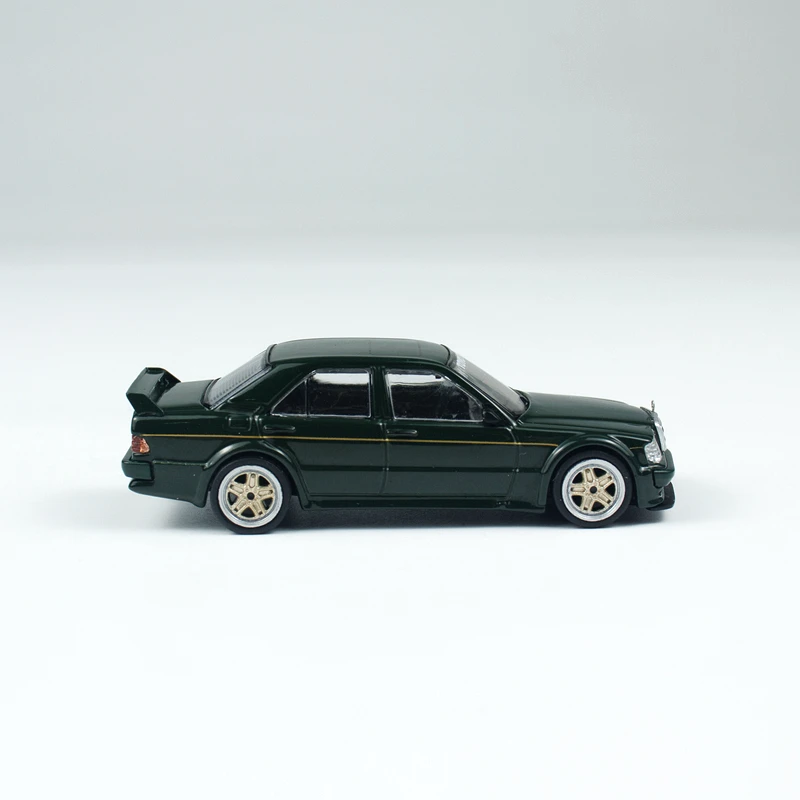 Tarmac Works 1/64 Benz 190 E 2.5 16 EVO 1 إطارات تويو لعبة معدنيّة لسيارة دييكاست نموذج معدني هدايا