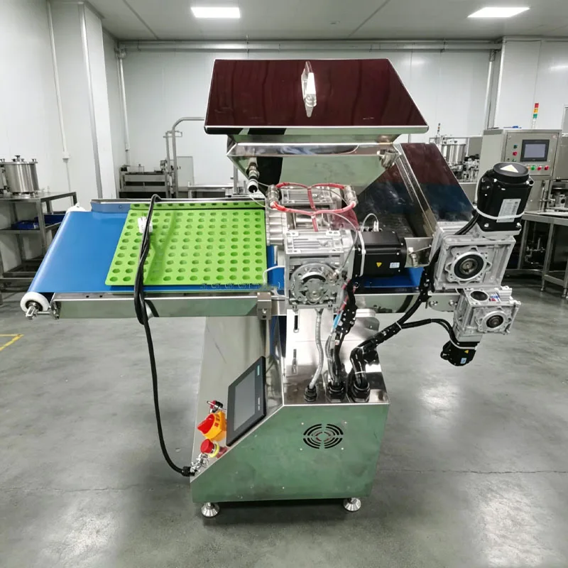 Industrial Gummy Candy Depositing Machine with Multi Nozzle Filling System for Supplement Gummies Customizable