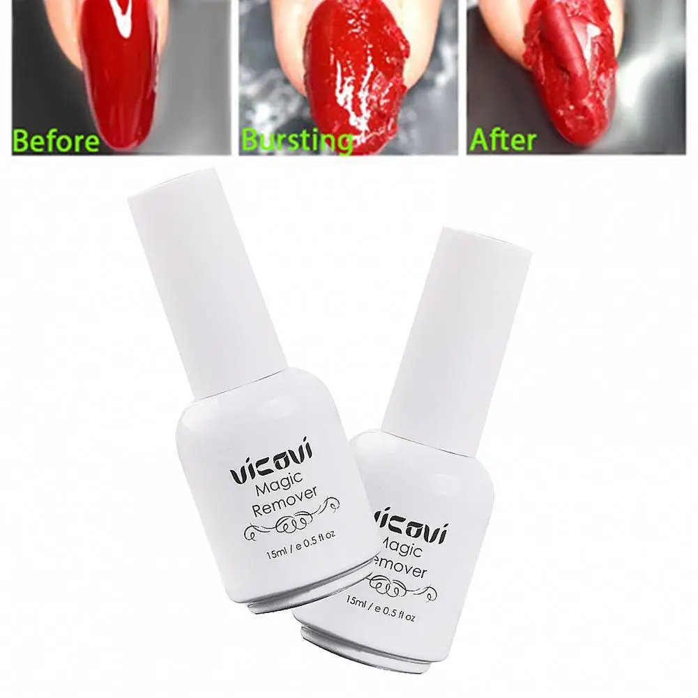 Practical Semi-Permanent Polish Nail Cleaner Nail Removal Solution Safe Ingredient  Nail Gel Removal