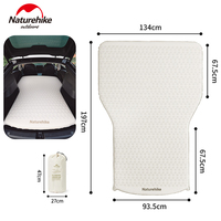 Naturehike Car Automatic Air Cushion Camping Self-Inflating Bed SUV MPV Inflatable Mattress Travel Sponge TPU Soft 197x134cm