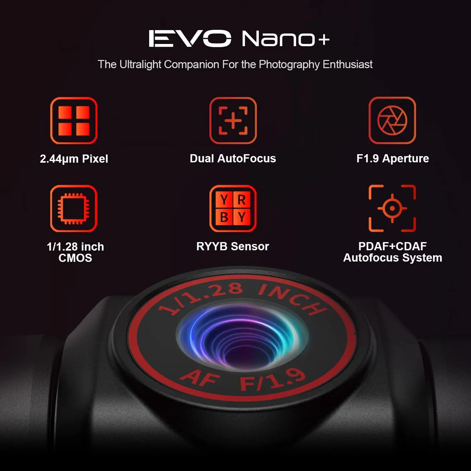 طائرة بدون طيار Autel Robotics EVO Nano Plus 249g صغيرة مع كاميرا 4K 3 اتجاهات لتجنب العوائق كوادكوبتر بدون طيار PDAF + CDAF RYYB HDR بدون طيار