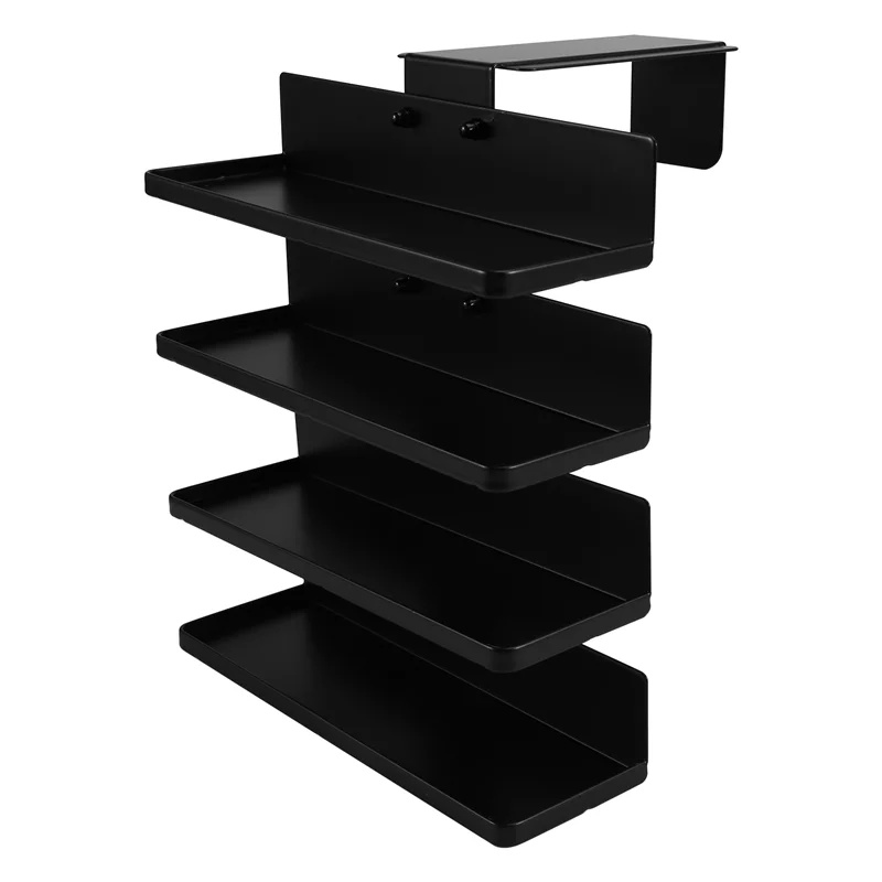 

A25F-Side-Mounted 4-Tier Flavore Water Drops Organiser,Space-Saving Design For Ninja Thirsti Flavor Storage Holder