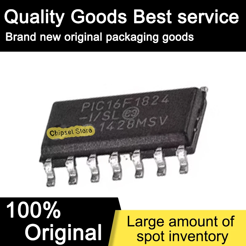 

5pcs PIC16F1824-I/SL PIC16F1824 I SL SOP IC 100% Brand new