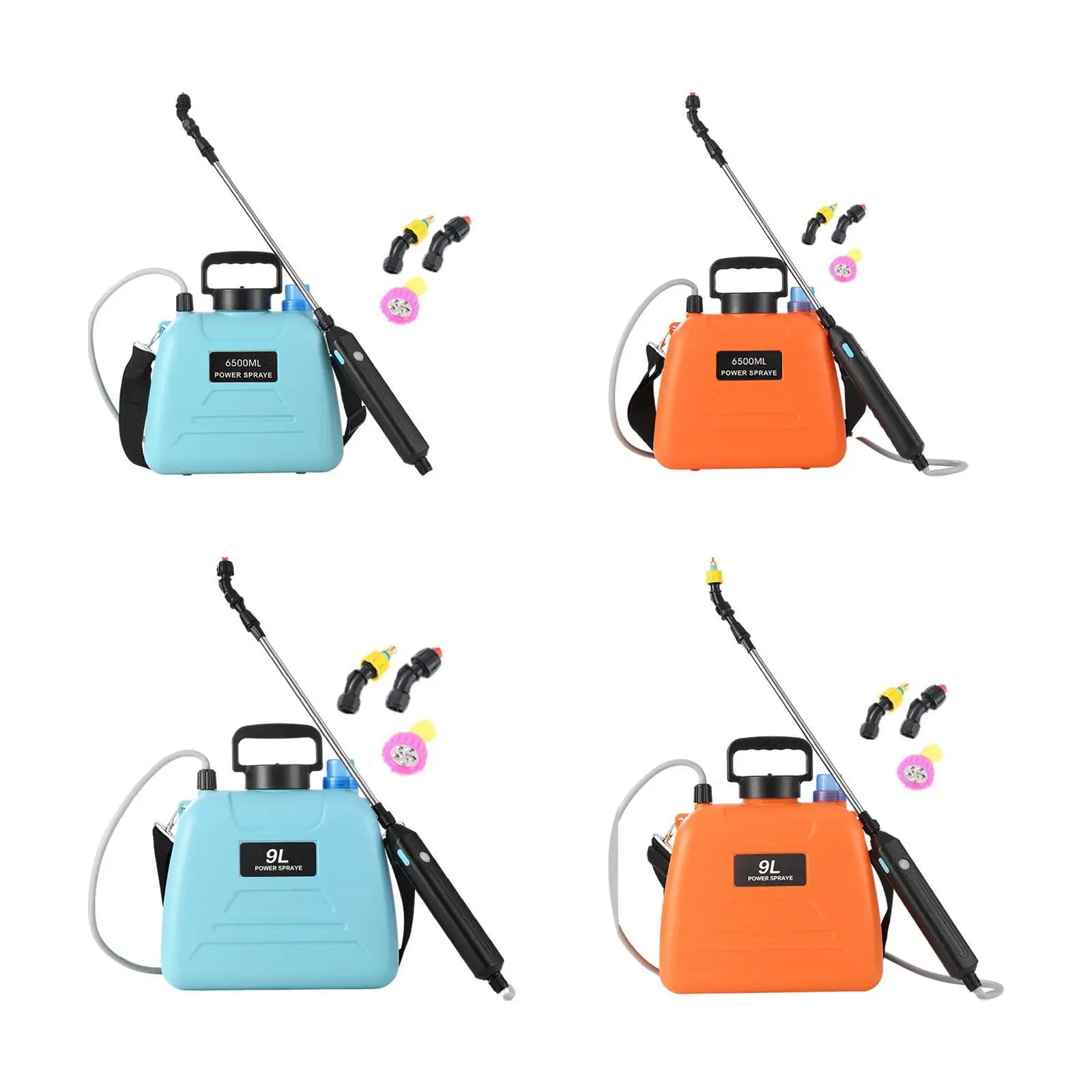 

Garden Electric Sprayer Gardening Sprayer Portable Weed Courtyard Sprayer Mist Nozzles Weed Sprayer Yard Water Level Scale