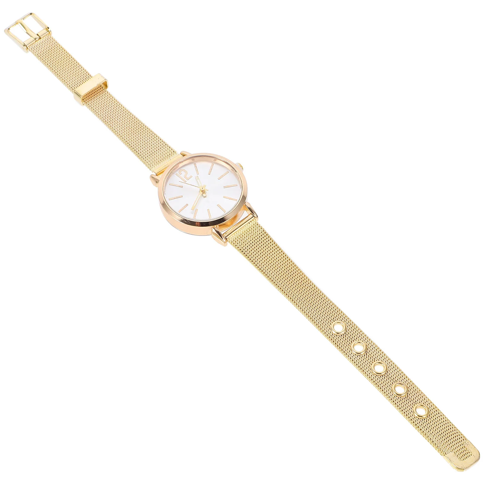 

Fashion Women Quartz Watch Rosy Gold Alloy Case Mesh Band Bracelet Wristwatch Perfect Gift for Valentine Christmas Birthday