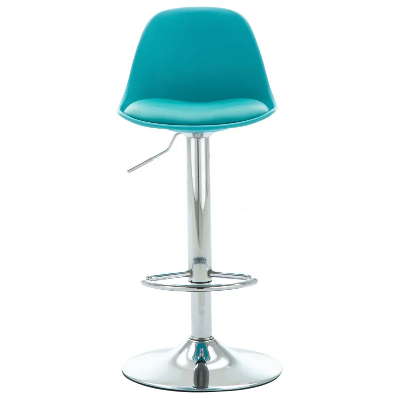 Modern Simple Home High Stool Bar Backrest Fashion Swivel Chair Bar Chair