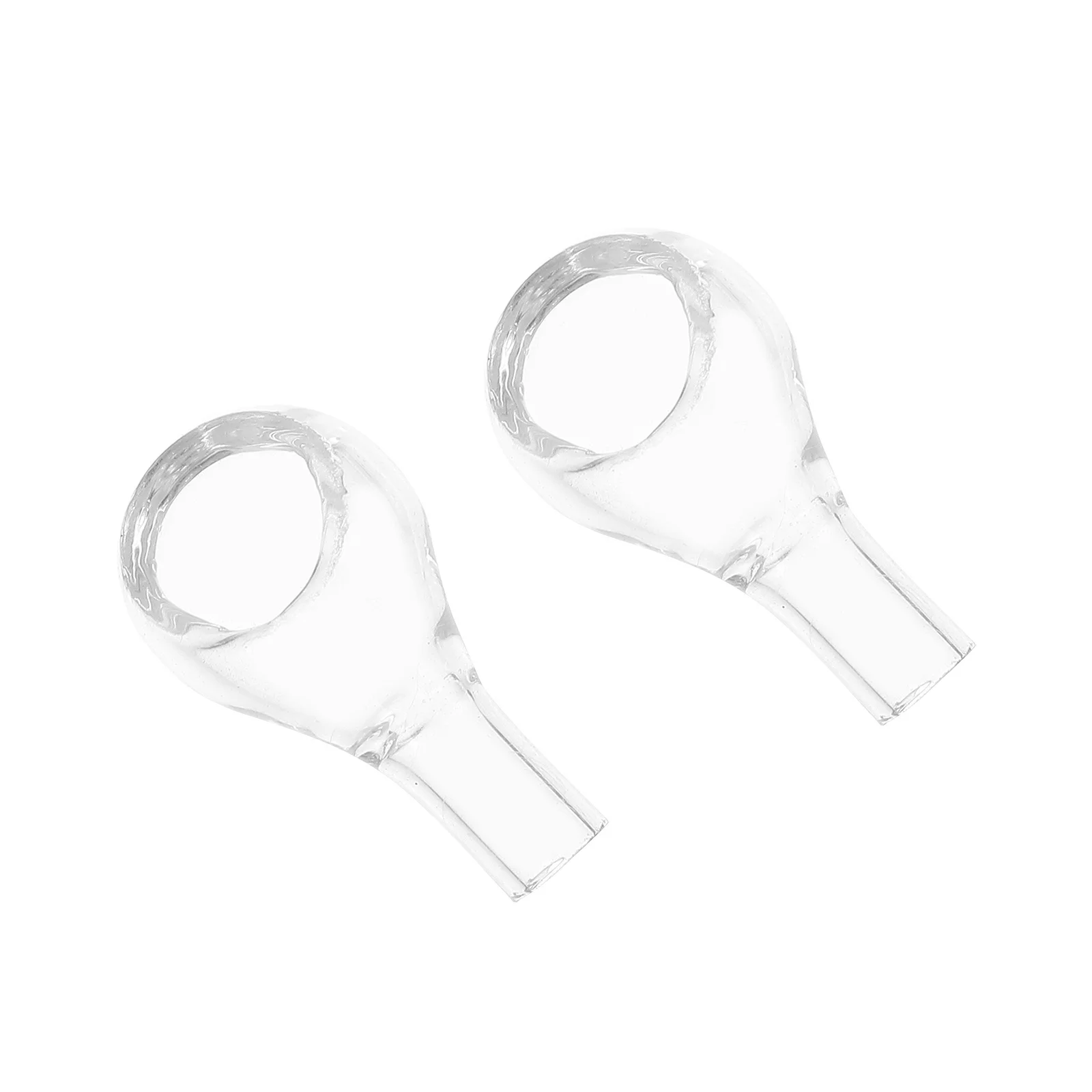 Botella de pesaje de vidrio de laboratorio, embudo transparente, tubo de cuello, juego de embudo de pesaje de vidrio de borosilicato duradero, 2 uds.