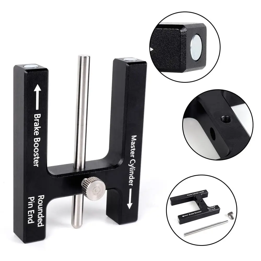 

Aluminium Alloy Brake Adjustment Tool Adjustable Braking Distance Adjustable Pin Brake Booster Push Rod Length Gauge