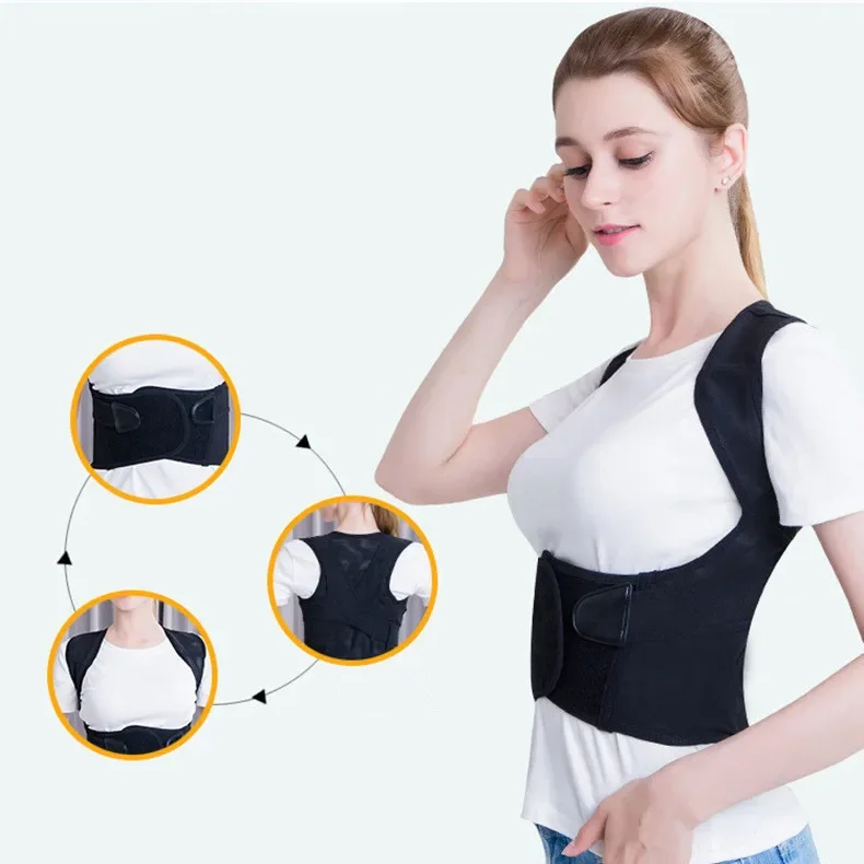 Adjustable Back Posture Corrector Vertebrae Back Correction Belt Therapy Corset Adult Clavicle Spine Back Shoulder Lumbar Brace