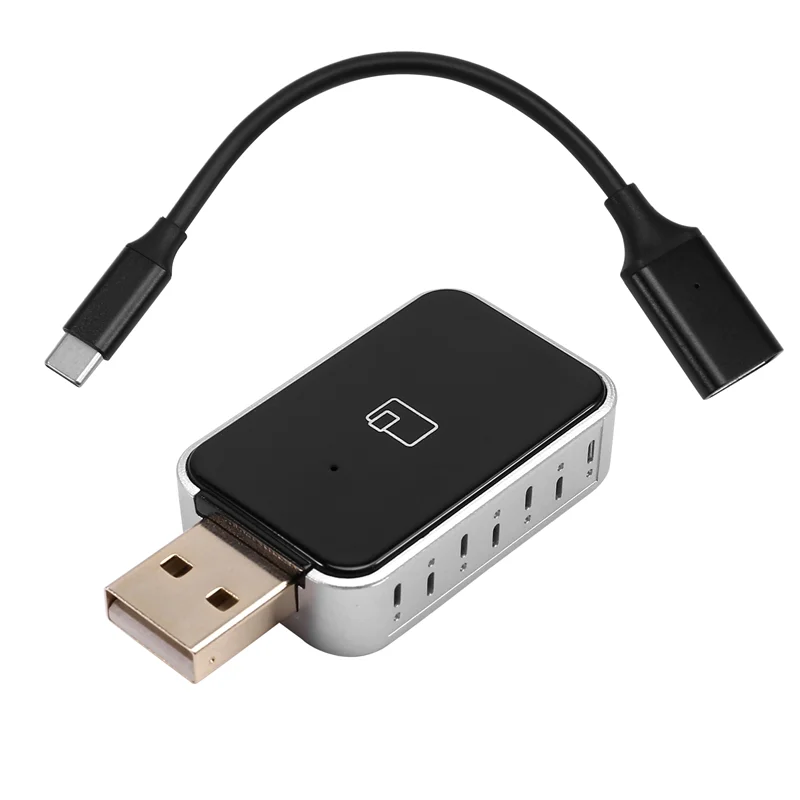 B63B-NEW sem fio carplay android auto adaptador sem fio inteligente mini caixa plug and play wifi conexão rápida universal para nissan