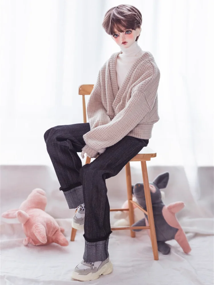 신상품 BJD 인형 옷 1/3 SD10 ID75 인형 상의 코트 바지 인형 의류 액세서리