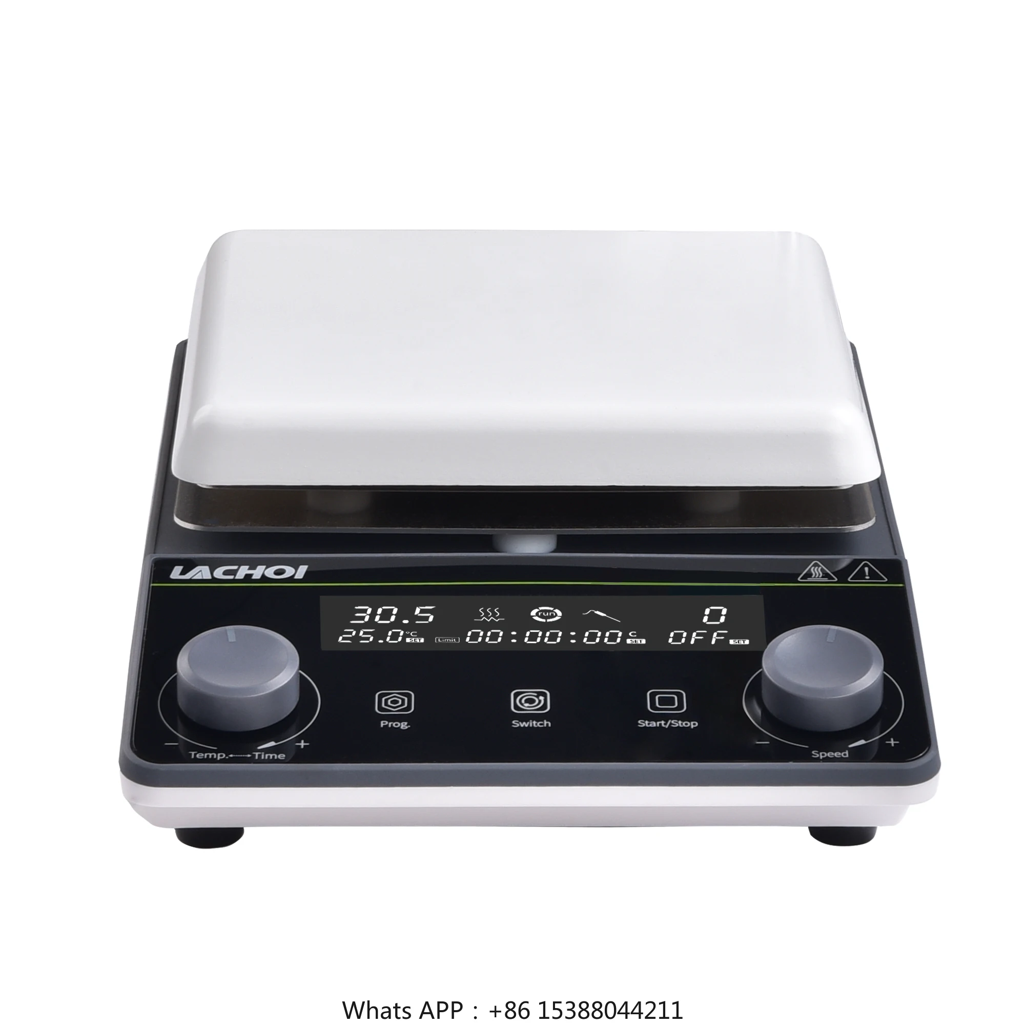 5L 300 Degree Hot Plate Magnetic Stirrer With Heating Function Magnet Stirring Mixer