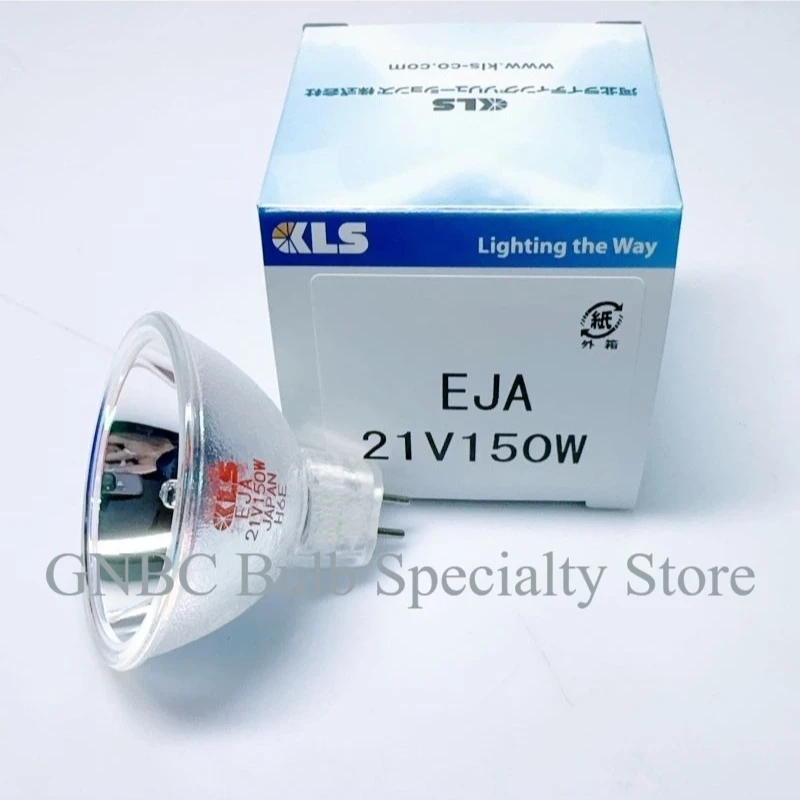 KLS EJA 21V150W GX5.3 Halogen Lamp MR16 Bulb for AOI Machine Fiber Optic Cold Light Source