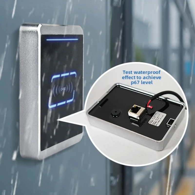 مقاوم للماء TCP/IP قارئ بطاقات الشبكة إيثرنت ميفار قارئ معدني RJ45 منفذ قارئ رفيد 13.56 ميجا هرتز نظام التحكم في الوصول مستقر #2