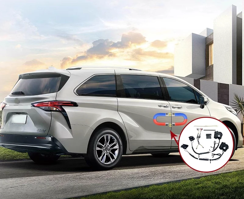 

Applicable to To yota Senna smart electric suction door electric tailgate with tail luggage rack body modification