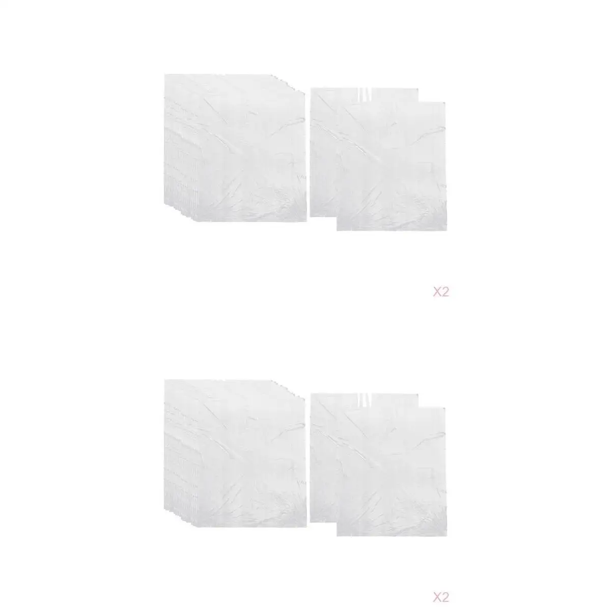 

Unisex Disposable Hairdressing Cape Waterproof Salon Cape for Hair Dye Color Cutting at Home or Shop