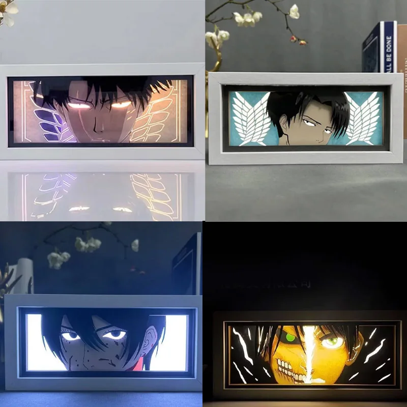 3d-タイタン-リヴァイ・アッカーマン-led-ナイトライトボックスフィギュアアニメリヴァイ-エレン-ヤーガーランプ装飾モデルルームコレクション子供の誕生日ギフト