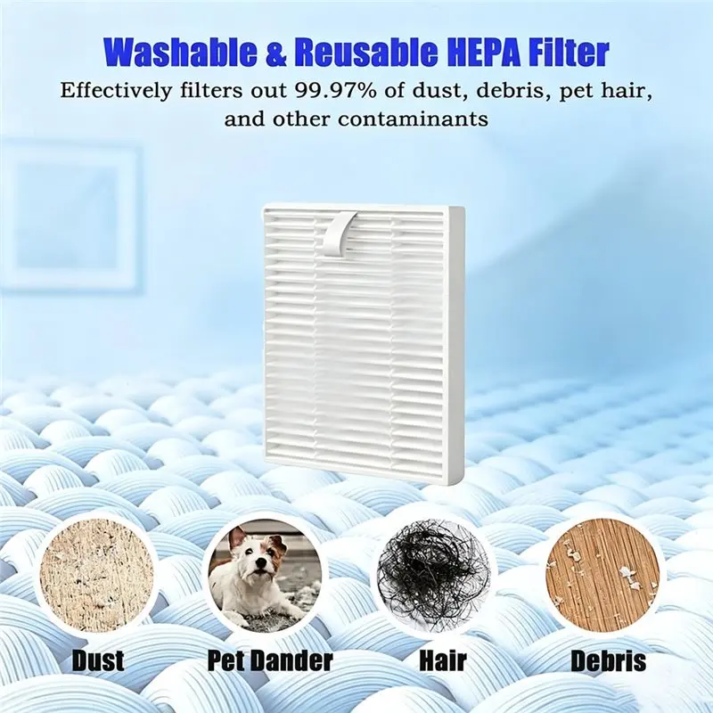 [Power Bank】 Main Side Brush Hepa Filter Robot Vacuum Cleaner Accessories Robot Vacuum Cleaner Accessories