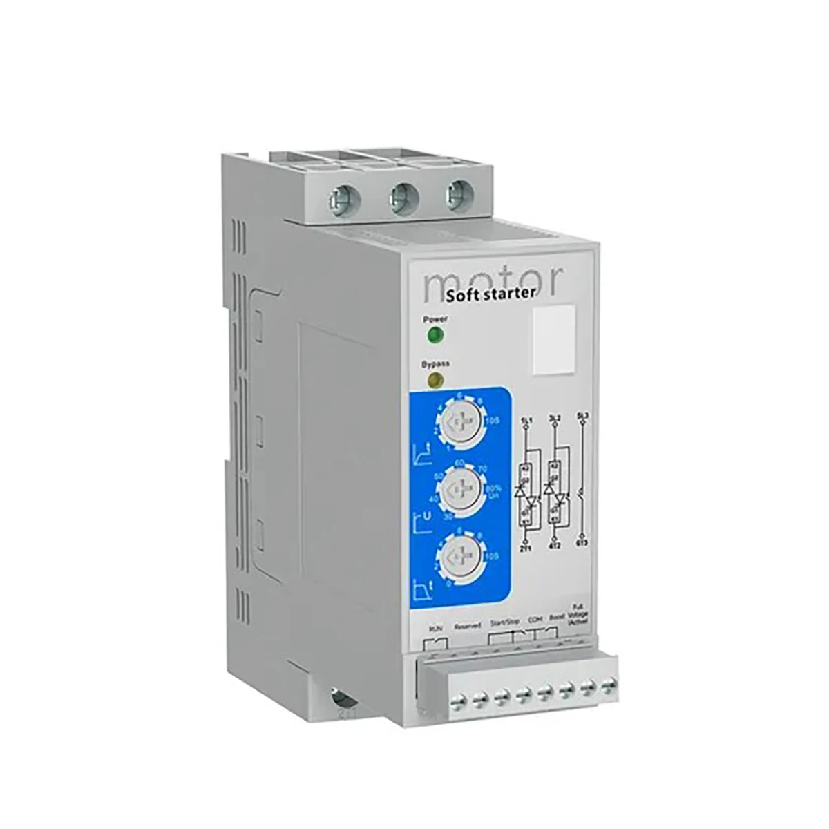 LYR-S 0.75kw-5.5kw Trójfazowy Rozrusznik Łagodzący 400V z Wbudowanym Bypassem Bez Dodatkowego Zasilania do Pompy i Wentylatora kw — 2