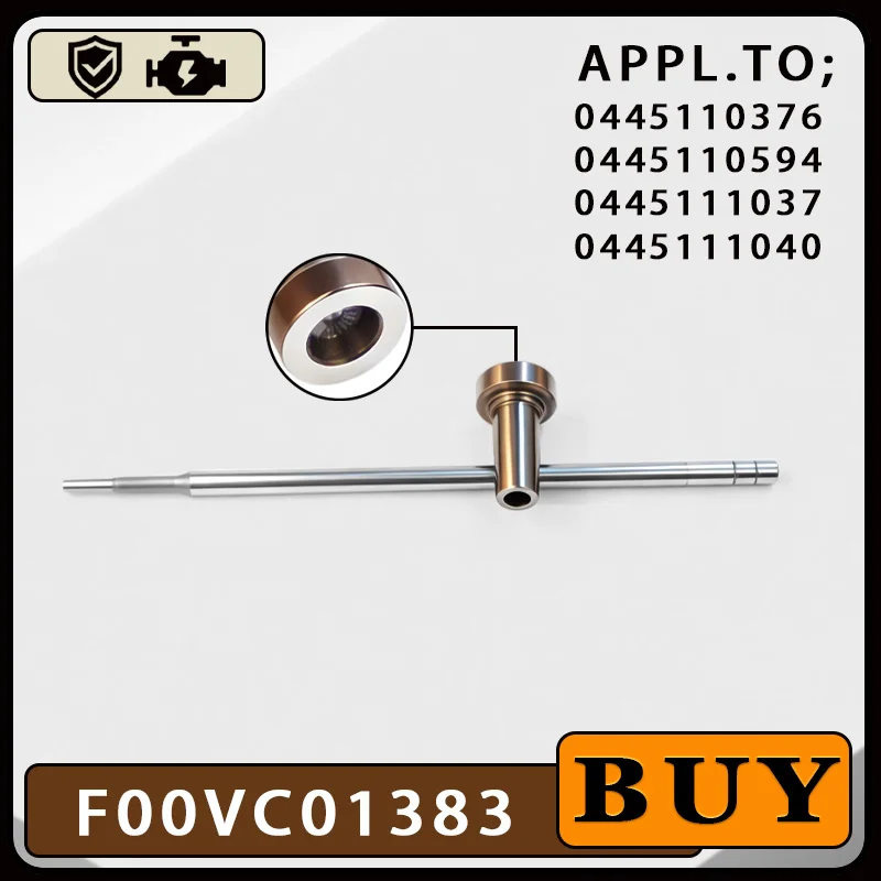 F00VC01383 Fuel Common Rail Injector Control Valve Assembly Suitable For Bosch Injectors:0445110376 0445111037 0445111040 LH1142