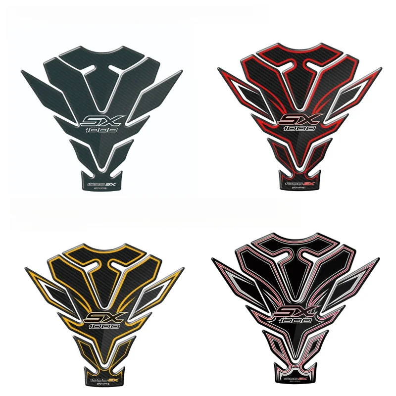 Hot sell Motorcycle 3D Sticker Decal Emblem Protection Tank Pad Cas For Kawasaki Z1000SX 2017 2018 Fishbone Protective Decals