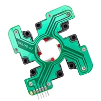 Para Sanwa TP-MA placa PCB de 5 pines con Micro interruptor para JLF Joystick conjunto de microinterruptor para juego de salón recreativo pieza de reparación de repuesto