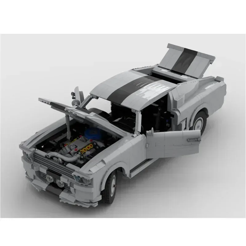 

MOC-121991GT-500 One of The Classic Sports Cars Assembled Splicing Block Model2339building Blockpartschildren'sbirthday Toy Gift