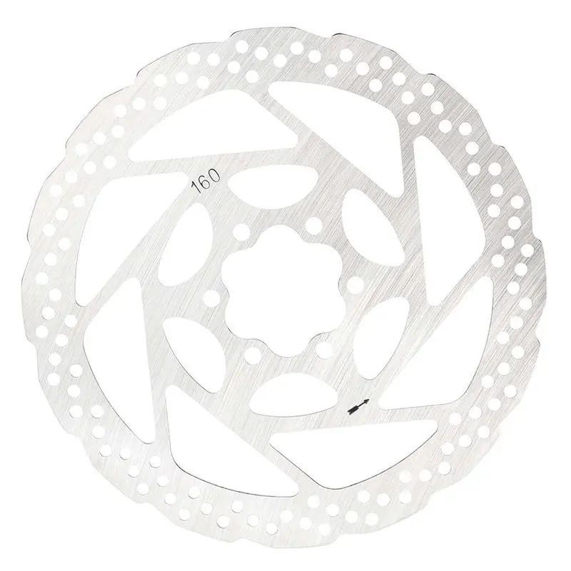 HOTB72A 2X For Kukirin G2/G4 Electric Scooter 160MM Disc Brake Rotor 6 Holes Stainless Steel Brake Disc With Screws