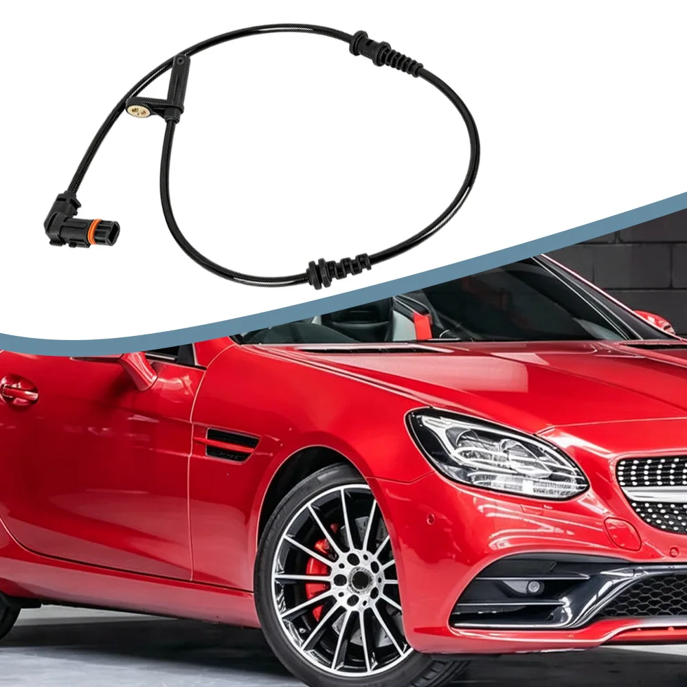 For Mercedes-Benz SLC300 SLC43 2017-2019 / SLK350 SLK55 2012-2016 Front ABS Wheel Speed Sensor 1725400017, A1729056101 4