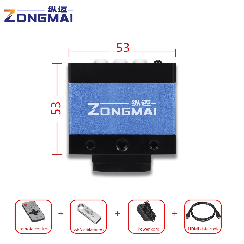 HDMI микроскоп высокой четкости, промышленная камера, камера видеонаблюдения, высокоскоростная, 60 кадров, проверка ремонта