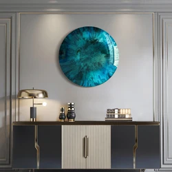 Modern light luxury wall decoration corridor aisle wall metal three-dimensional pendant pendant k wall decoration room decor