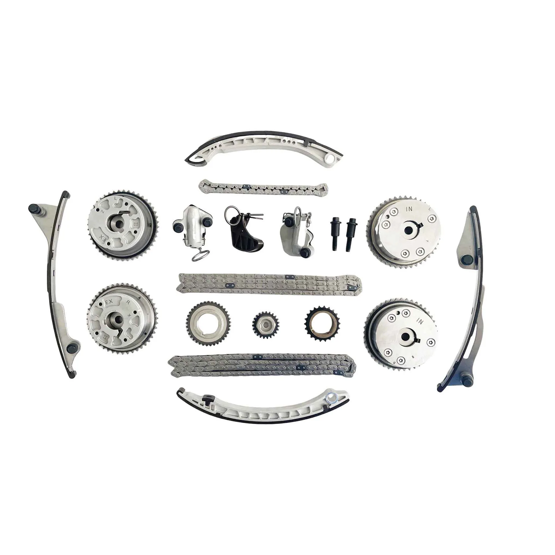 C951 C952 S1121 S1122 S1120 S1120 90951S 12713639 12713640 12647893 para Cadillac Chevrolet Buick 3.0L juego de cadena de distribución