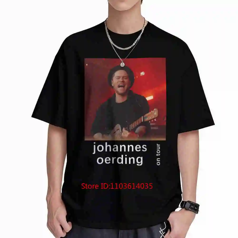 Johannes Oerding Album Merchandise Short Sleeve Tee 100% Cotton T-Shirt