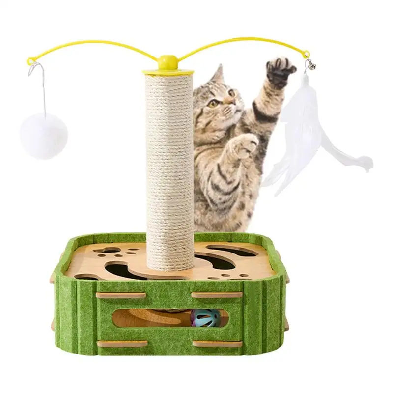 

Scratching Posts For Indoor Cats Cat Tree Scratching Post Kitten Interactive Toy Indoor Exercise Toy Entertainment Supplies