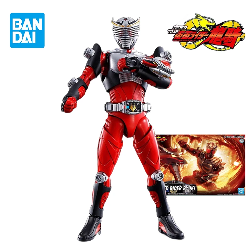 

Original Bandai Figure-rise FRS Kamen Rider Model Kit Masked Rider RYUKI Anime Figure Trendy Toy for Children's Holiday Gifts