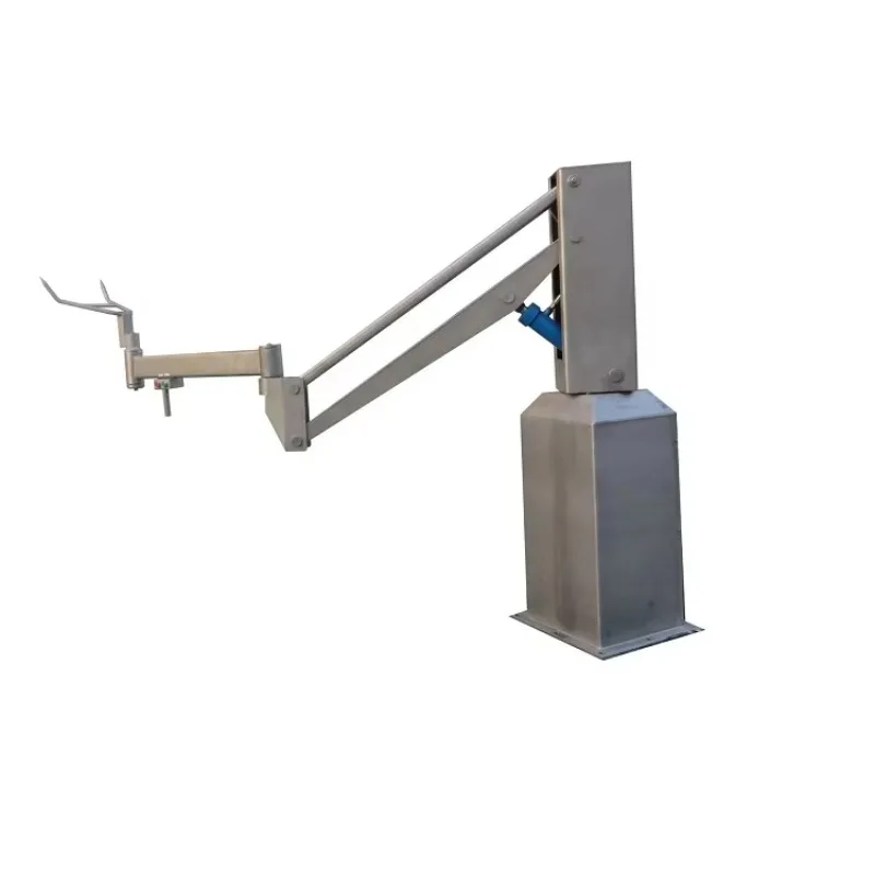 مكونات المحرك الأساسي والمحمل - ذراع التحميل الهيدروليكي المجهز لمعدات أباتوير اللحوم لشاحنة المسلخ الخنازير