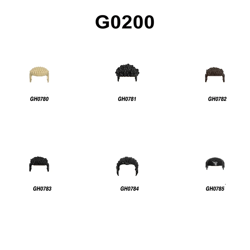 Assemble Bricks Parts G0200 Building Blocks GH0780 Football Players Parts Gifts Presents