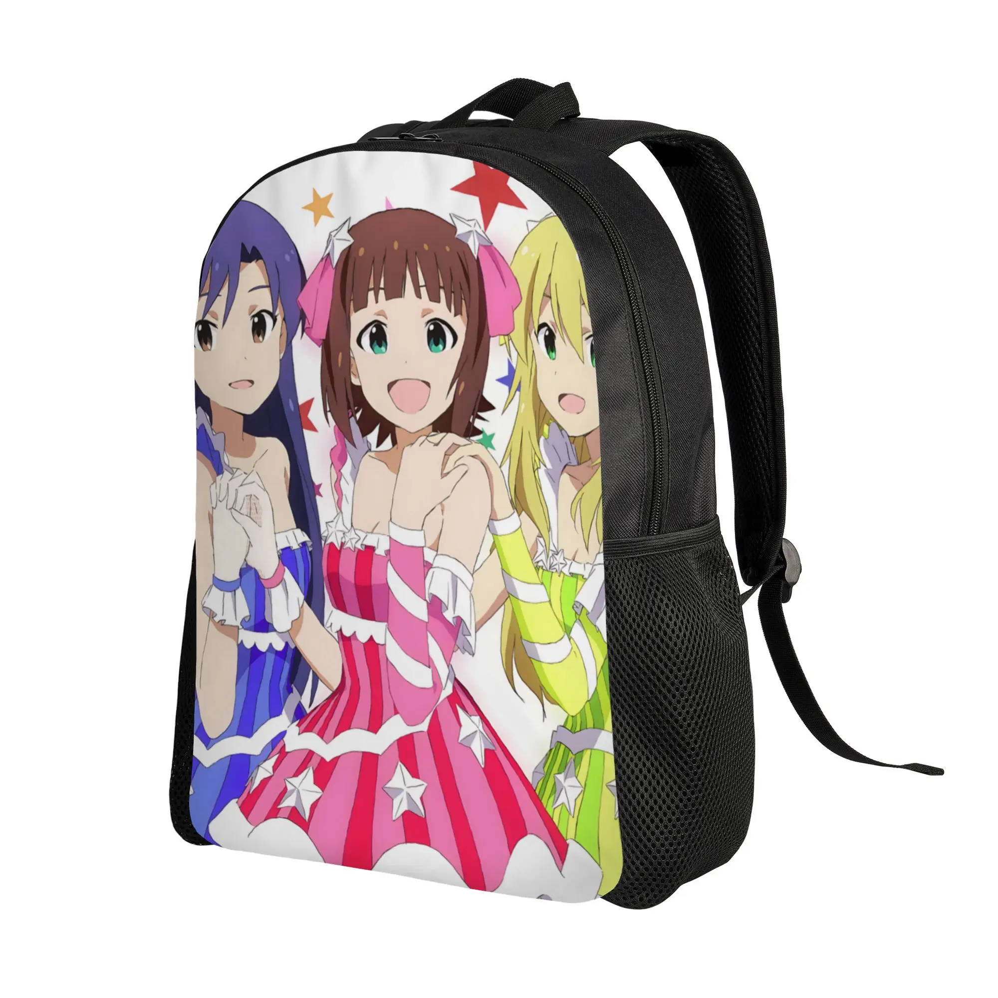 1Piece Backpack Pink New School Year Laptop Bag Camping  I-IDOLM Birthday New Term Starts