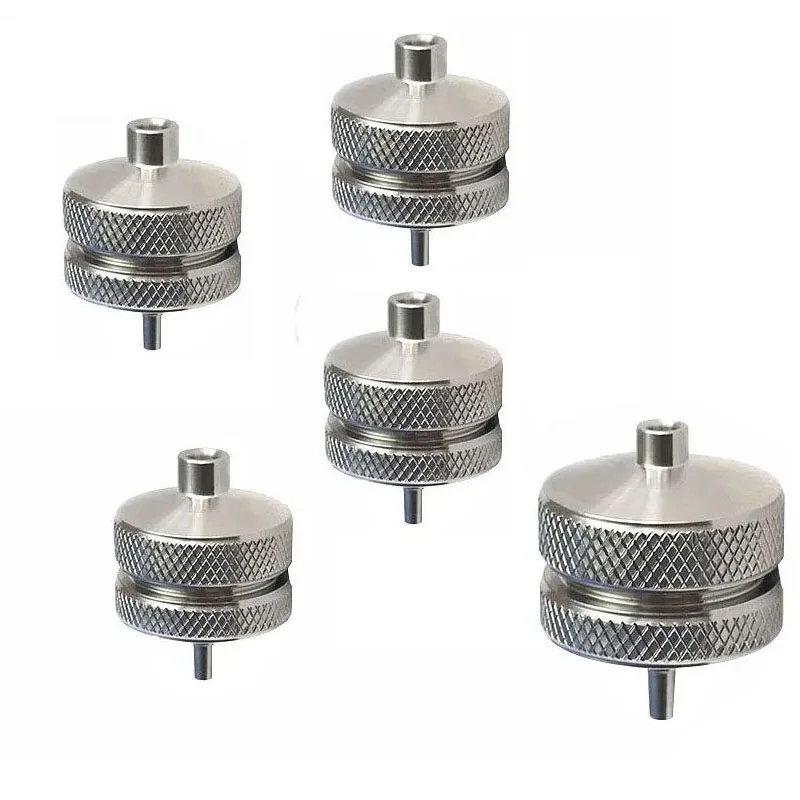 Microsyringe Filter Holder 13 25 50mm Stainless Steel Removable Syringe Filter Head Replaceable Filtration Holder PTFE Seal