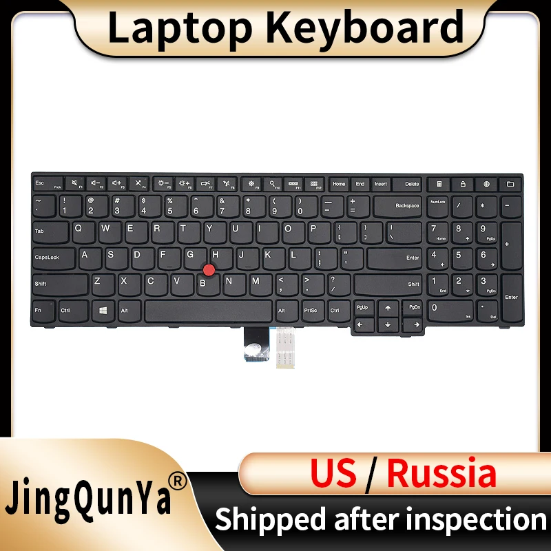 

US/Russian Laptop Keyboard For Lenovo Thinkpad E550 E550C E555 E560 E565 Notebook 04Y2348 04Y2426 sn20f22485 00hn085 nsk-z50st