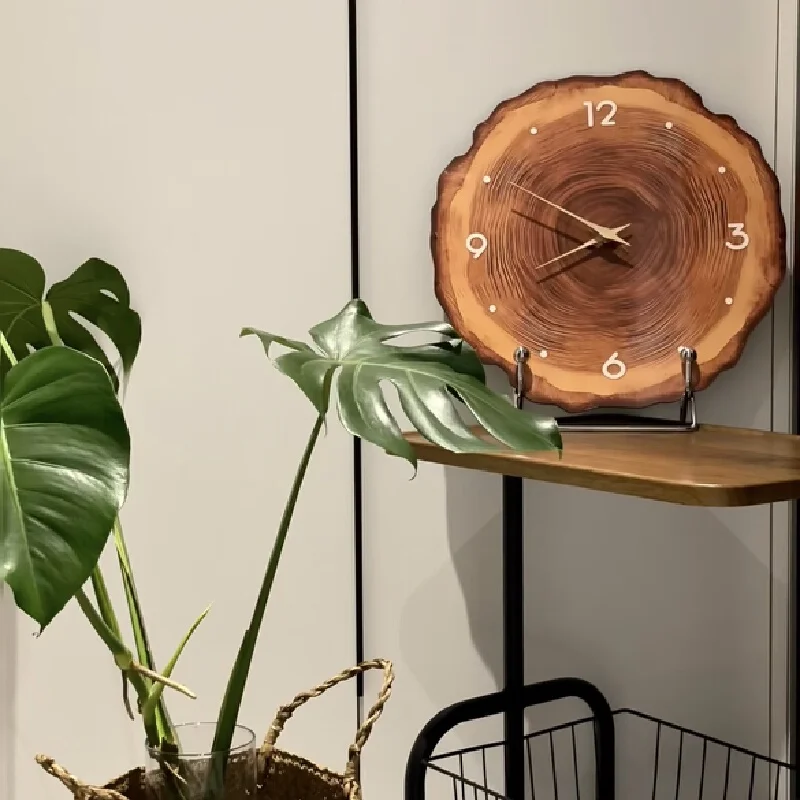 

Современные минималистичные часы для ресторана, креативные бесшумные часы с кольцом, часы для гостиной, модные часы, подвесные на стене для