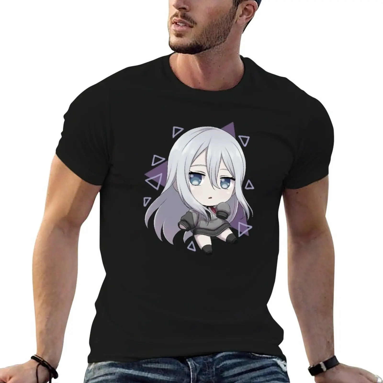 

Yoisaki Kanade chibi T-Shirt funny t shirts dark humor t shirts cotton 100% t shirt men 100% cotton luxury brand T-shirt